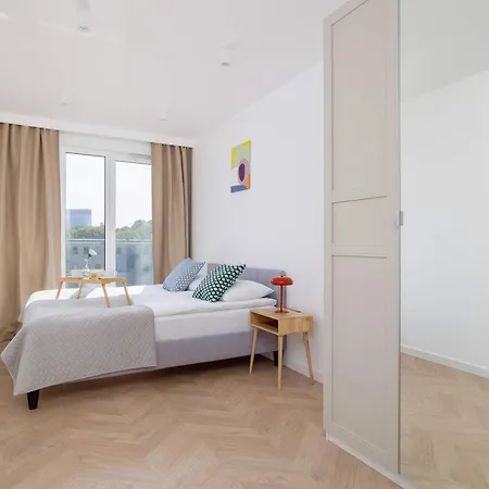 Sloneczna Comfy Apartment With Balcony & Parking Katowice By Noclegi Renters Exterior photo