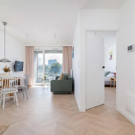 Sloneczna Comfy Apartment With Balcony & Parking Katowice By Noclegi Renters Exterior photo