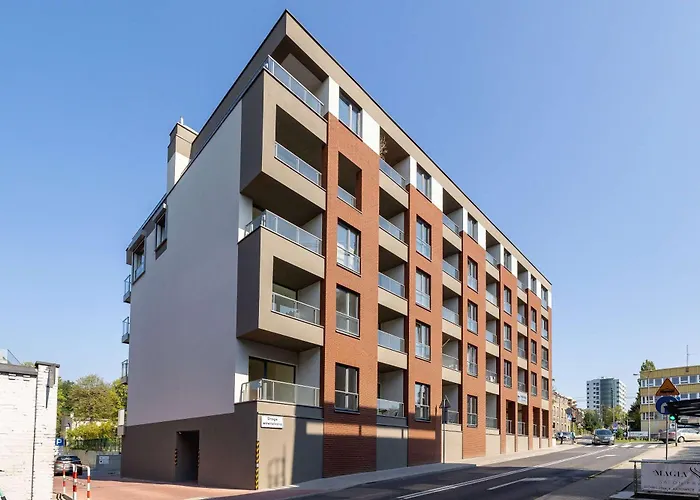 Sloneczna Comfy Apartment With Balcony & Parking Katowice By Noclegi Renters